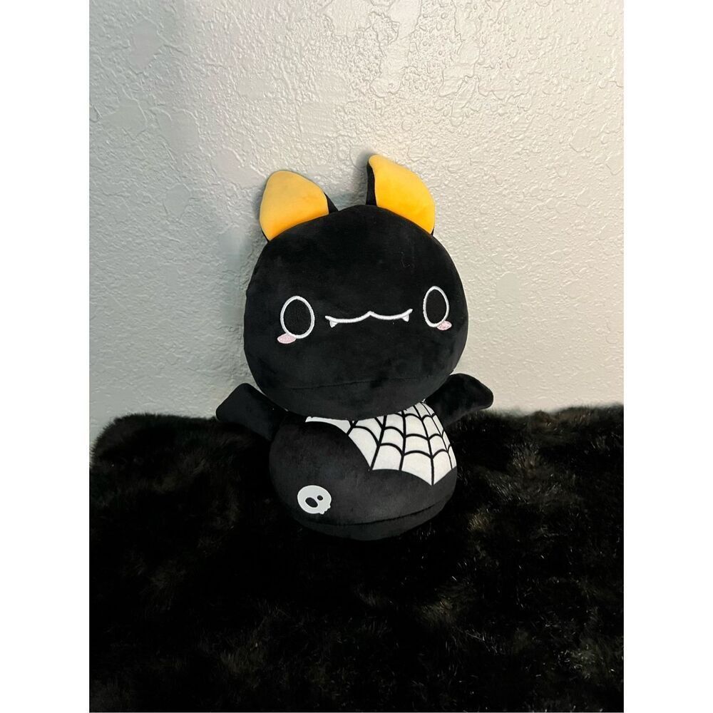 MeWaii® Mushroom Family Bat with Spider Web Kawaii Plush‎ Pillow Squish Toy